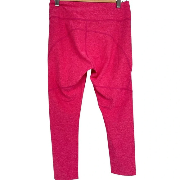 Outdoor Voices Women's Size Medium Pink Heathered Leggings 23" length - Picture 6 of 7